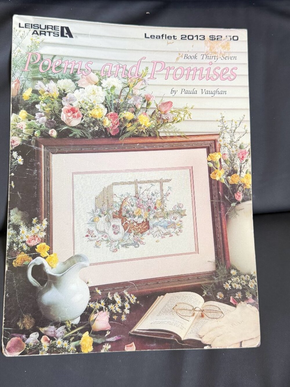 Leisure Arts Poems and Promises Leaflet 2013 Cross Stitch by Paula Vaughan